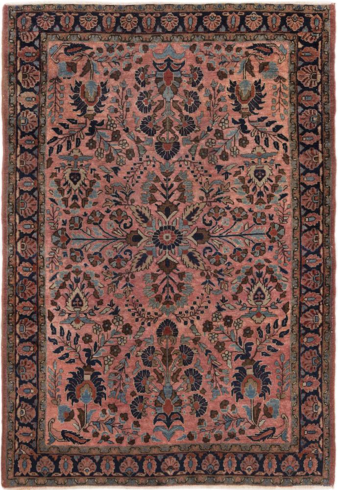 Persisk teppe Sarough Gammel 154x105 154x105, Persisk teppe Knyttet for hånd