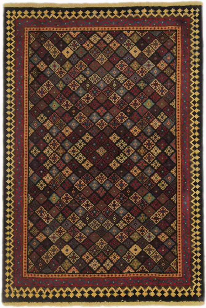 Tappeto persiano Shiraz 157x106 157x106, Tappeto persiano Annodato a mano