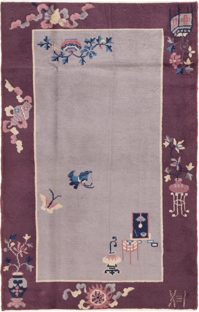 Covor chinezesc China Peking Vechi 149x100 149x100, Covor persan Lucrate de mână