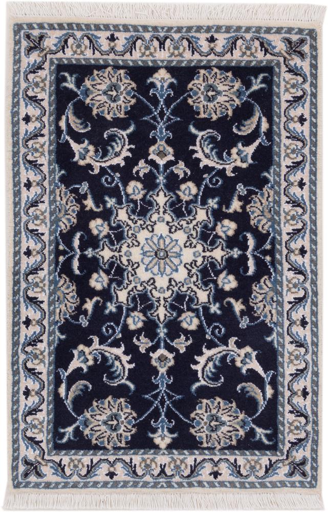 Tapis persan Naïn 89x59 89x59, Tapis persan Noué à la main