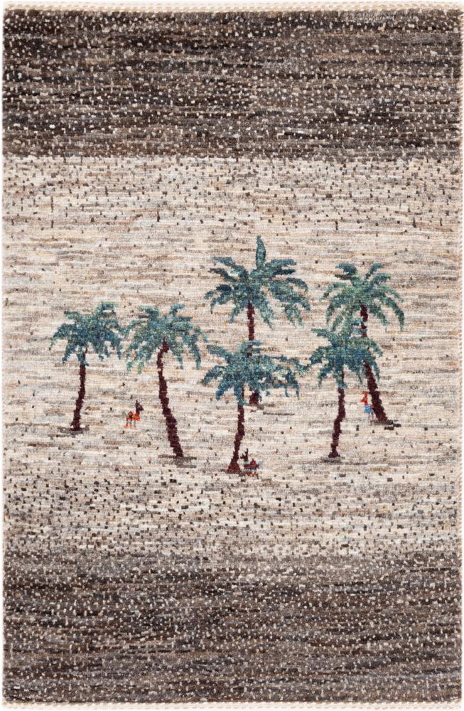 Persisk matta Persisk Gabbeh Loribaft Atelier 93x62 93x62, Persisk matta Handknuten