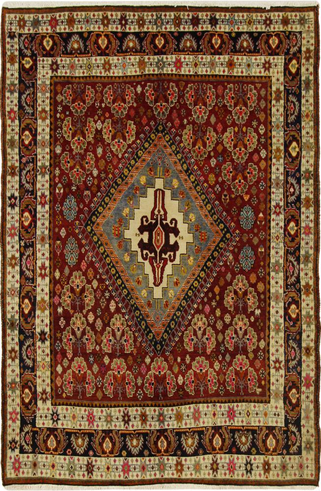 Persisk matta Ghashghai 236x154 236x154, Persisk matta Knuten för hand