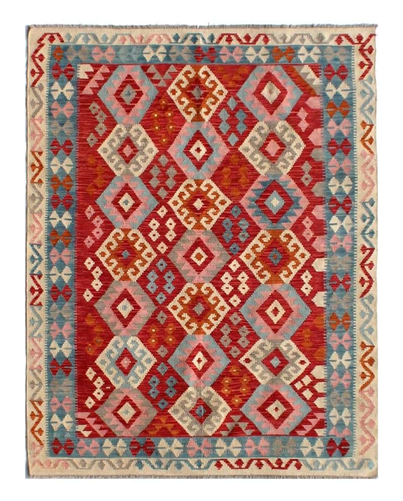 Afghan rug Kilim Afghan 7'10"x5'10" 7'10"x5'10", Persian Rug Woven by hand
