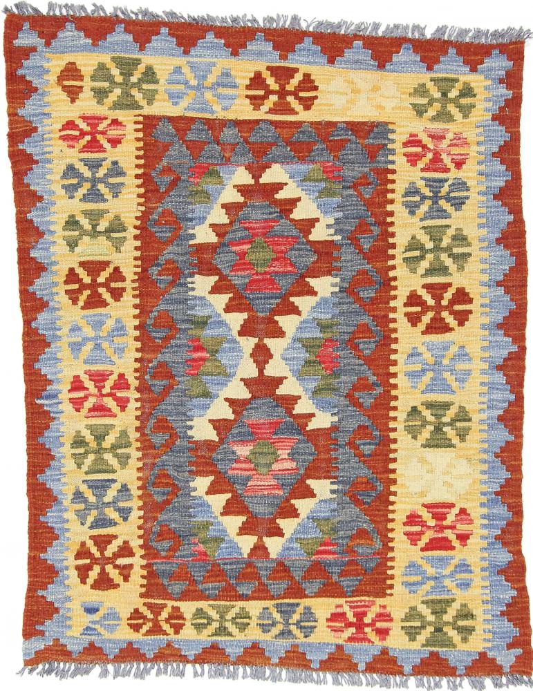 Tapis afghan Kilim Afghan 109x86 109x86, Tapis persan Tissé à la main