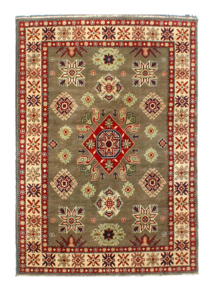 Afghansk tæppe Kazak Ghazni 209x148 209x148, Persisk tæppe Knyttet i hånden
