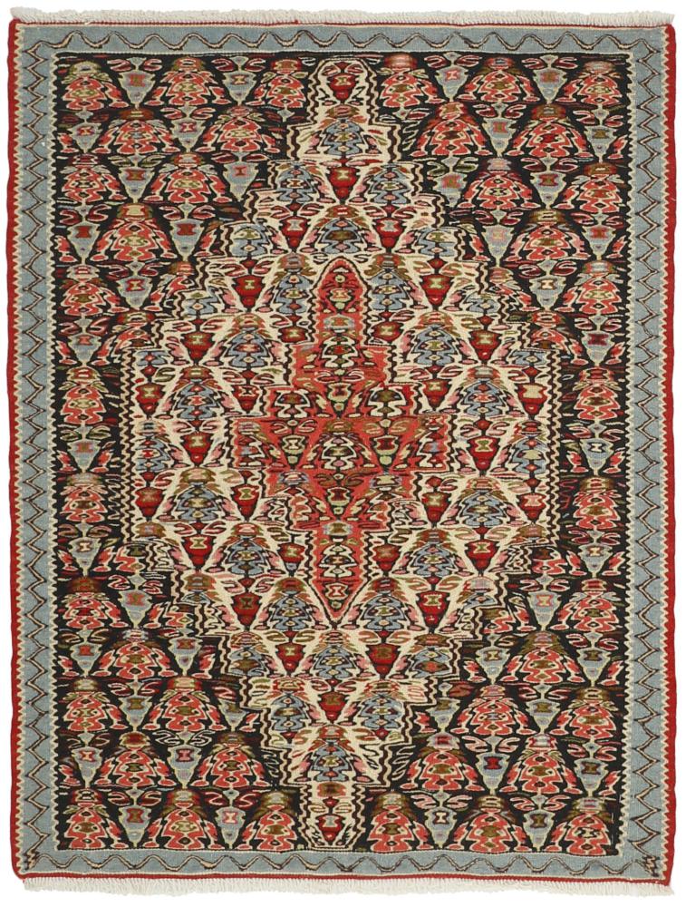 Perzsa szőnyeg Kilim Senneh 103x81 103x81, Perzsa szőnyeg Kézzel csomózva