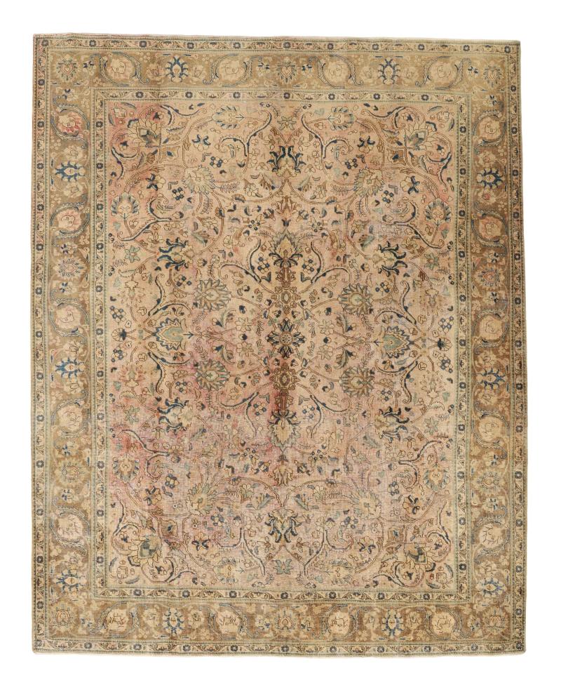 Perzisch tapijt Vintage 380x314 380x314, Perzisch tapijt Handgeknoopte