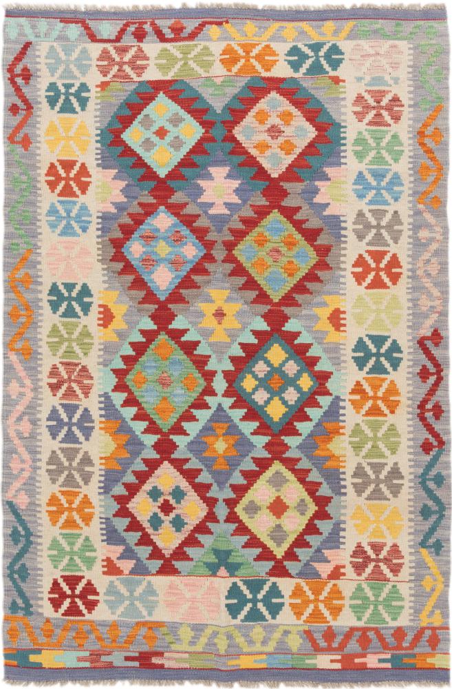 Tapete afegão Kilim Afegão 6'1"x4'0" 6'1"x4'0", Tapete persa Tecido à mão