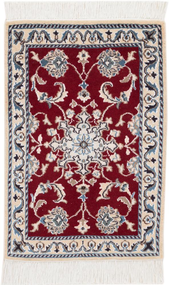 Persian Rug Nain 2'11"x2'0" 2'11"x2'0", Persian Rug Knotted by hand