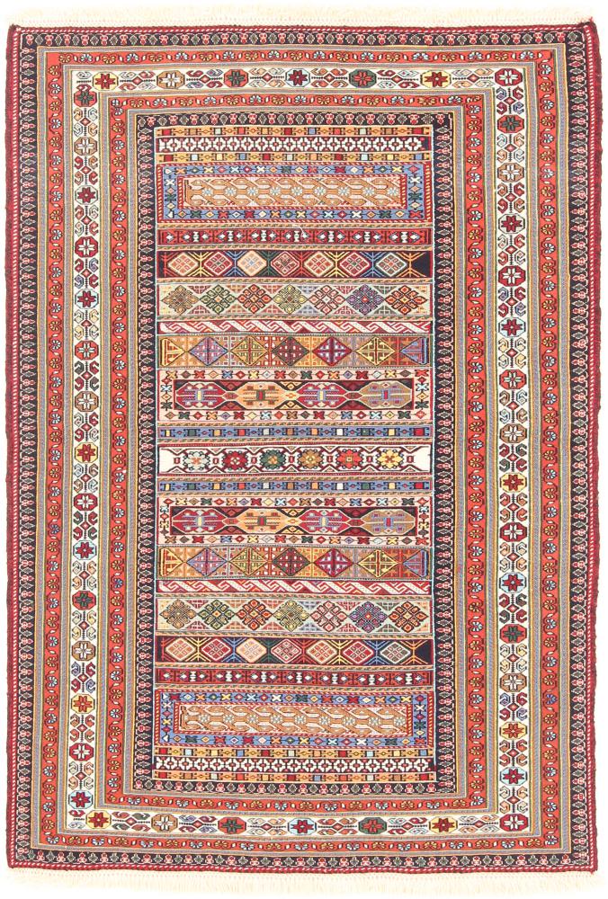 Perzsa szőnyeg Kilim Soozani 143x97 143x97, Perzsa szőnyeg szőttesek