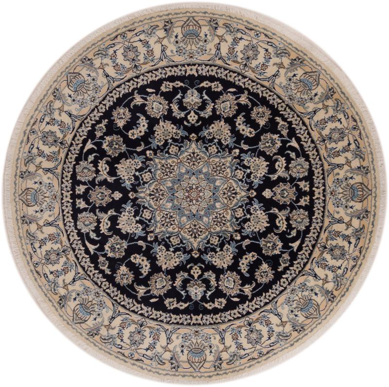Perserteppich Nain 197x199 197x199, Perserteppich Handgeknüpft