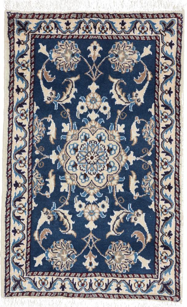 Tapis persan Naïn 91x61 91x61, Tapis persan Noué à la main