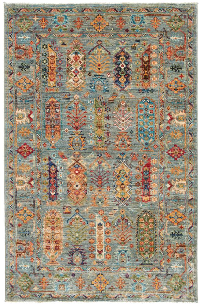 Pakistanischer Teppich Arijana Design 186x122 186x122, Perserteppich Handgeknüpft