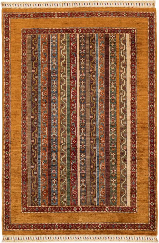 Afghan rug Arijana Shaal 184x126 184x126, Persian Rug Knotted by hand