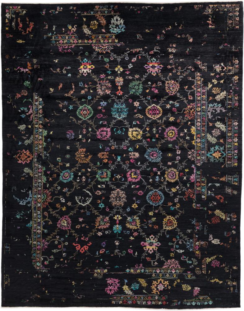 Afghanischer Teppich Arijana Design 11'9"x9'3" 11'9"x9'3", Perserteppich Handgeknüpft