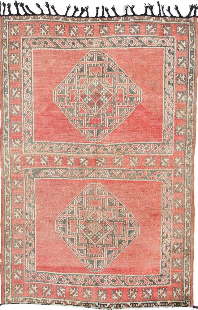 Marokkói szőnyeg Berber Maroccan Vintage 209x142 209x142, Perzsa szőnyeg Kézzel csomózva