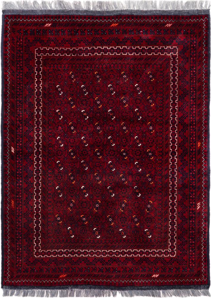 Tapis afghan Khal Mohammadi 144x111 144x111, Tapis persan Noué à la main