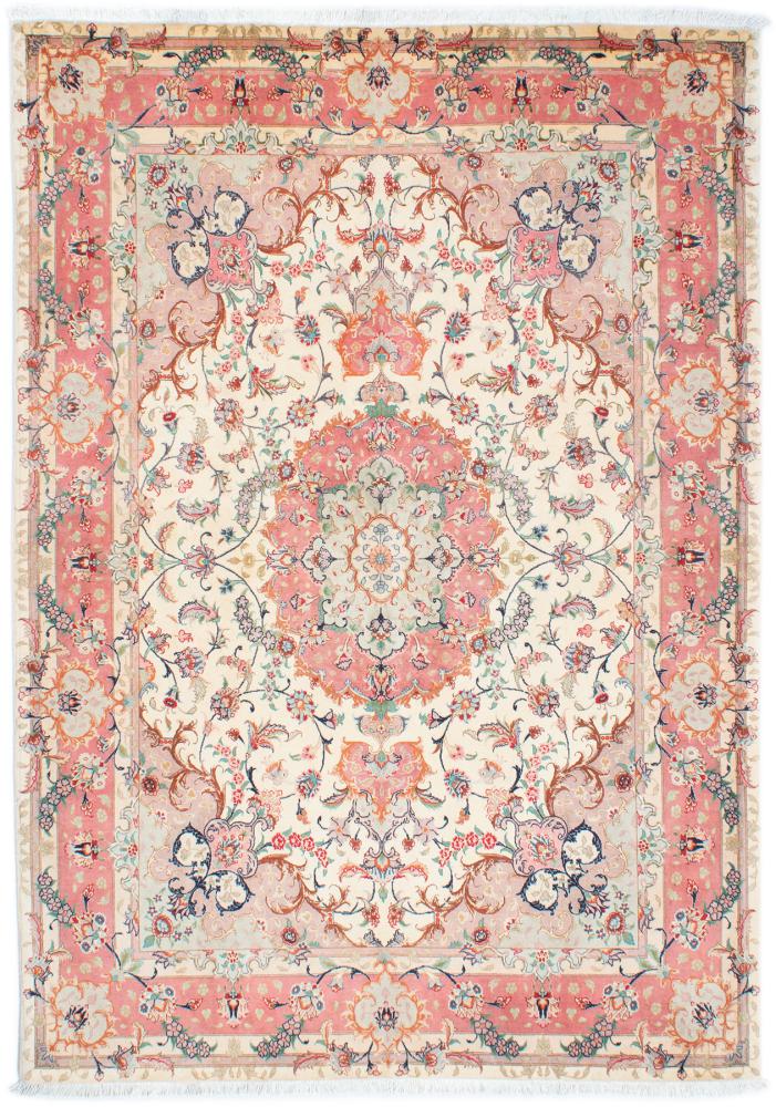 Tapete persa Tabriz 50Raj 211x151 211x151, Tapete persa Atado à mão