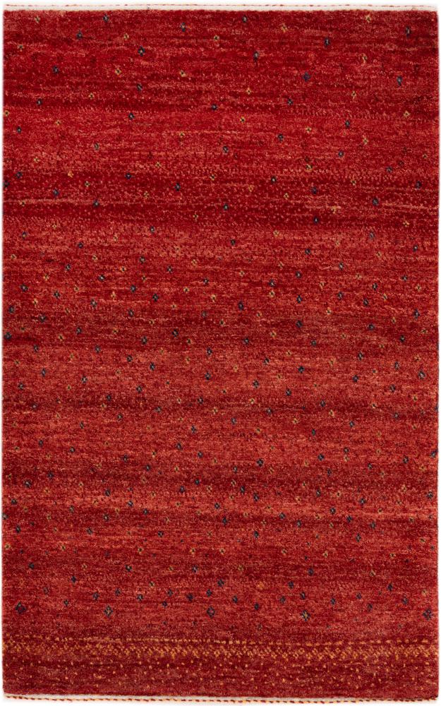 Tapete persa Persa Gabbeh Kashkuli Banafsheh 129x83 129x83, Tapete persa Atado à mão