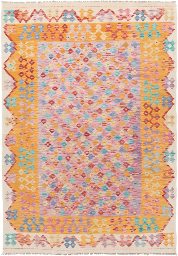 Tapete afegão Kilim Afegão 292x207 292x207, Tapete persa Tecido à mão