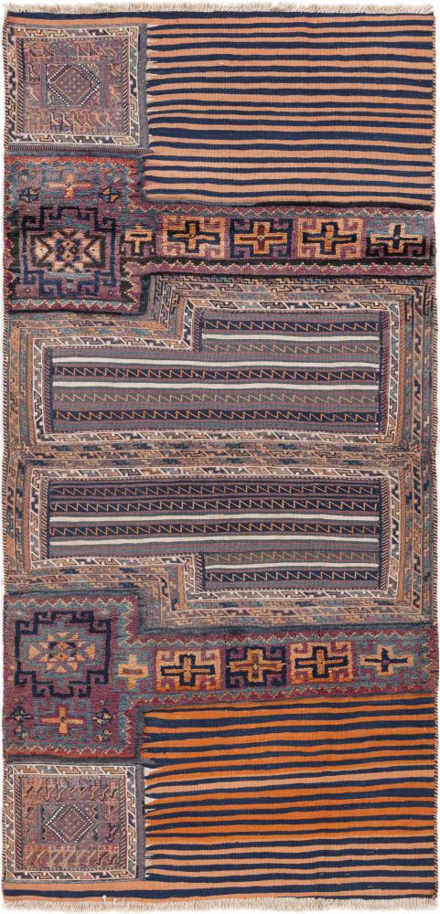 Persisk teppe Kelim Fars Mafresh 190x90 190x90, Persisk teppe Handwoven 