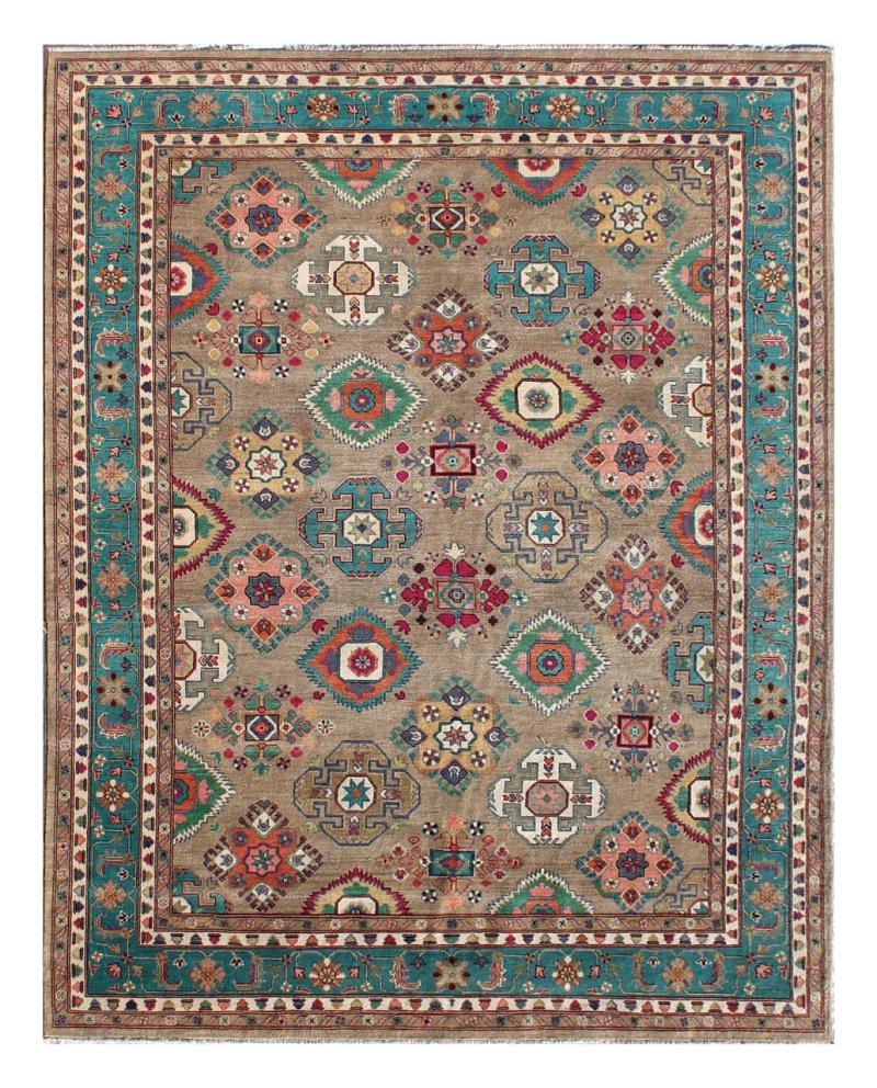 Afghan rug Kazak 367x247 367x247, Persian Rug Knotted by hand