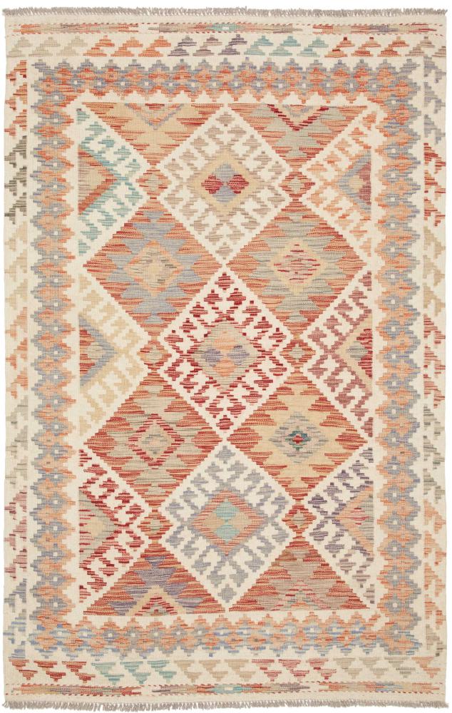 Afghaans tapijt Kilim Afghan 198x125 198x125, Perzisch tapijt Handgeweven