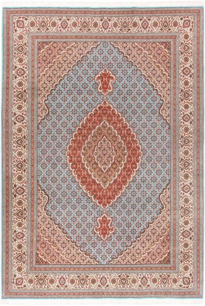 Tapete persa Tabriz 40Raj 299x205 299x205, Tapete persa Atado à mão