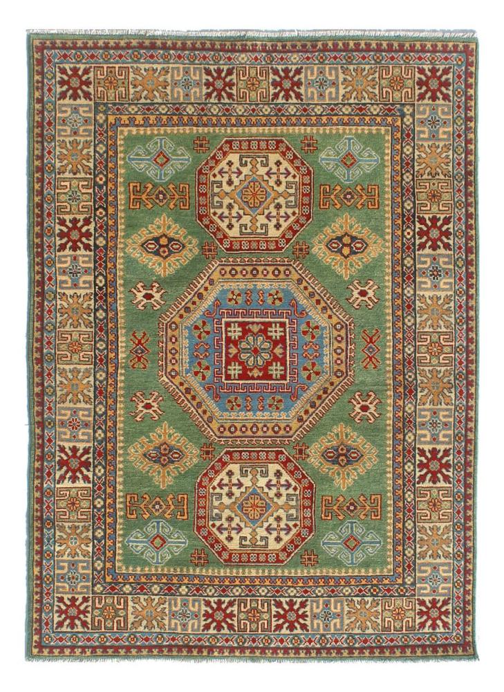 Afghansk tæppe Kazak Ghazni 198x148 198x148, Persisk tæppe Knyttet i hånden