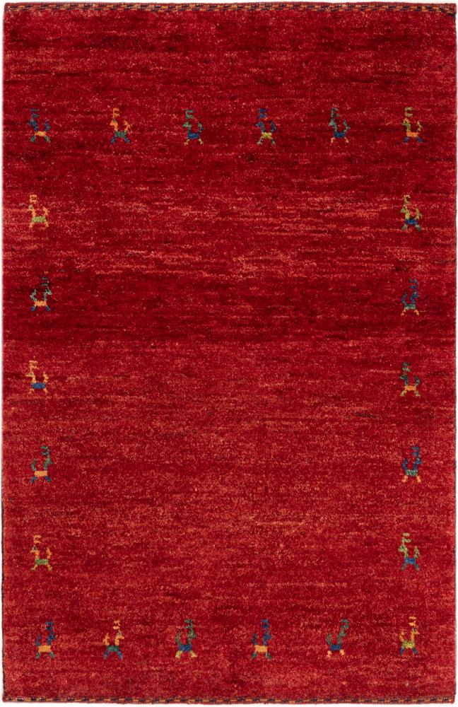 Tapete persa Persa Gabbeh Kashkuli Banafsheh 120x81 120x81, Tapete persa Atado à mão