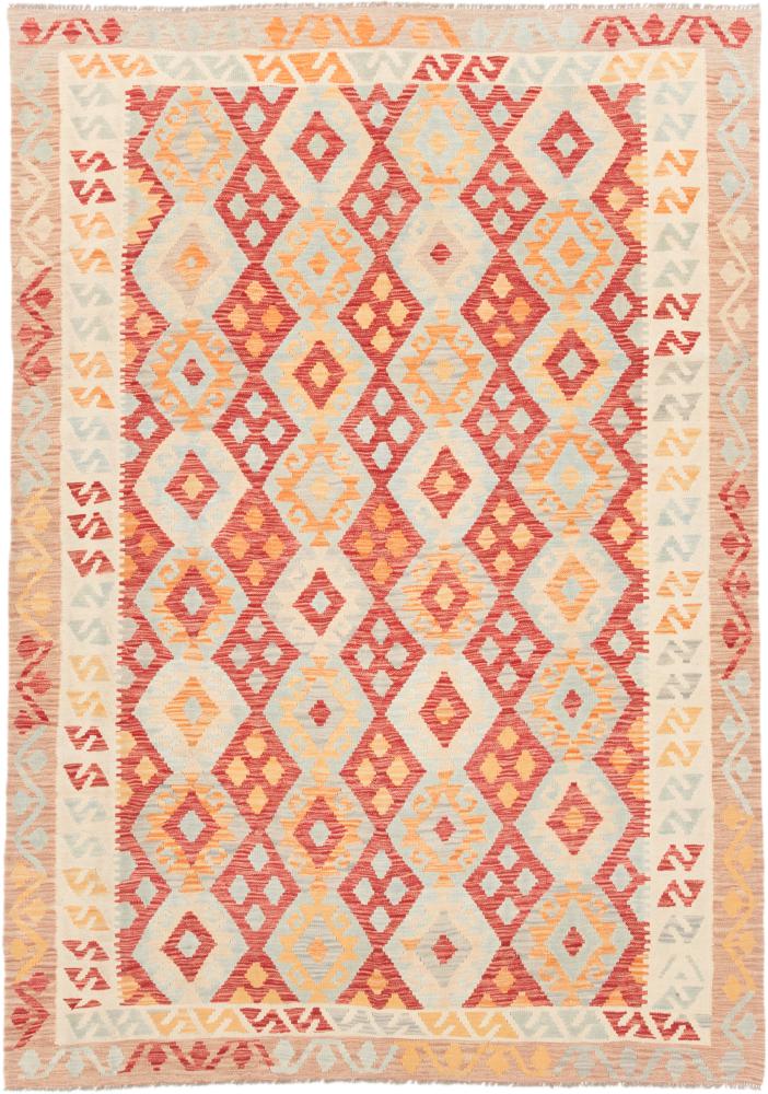 Tapete afegão Kilim Afegão 284x200 284x200, Tapete persa Tecido à mão