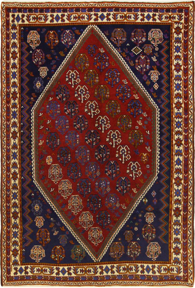 Alfombra persa Ghashghai 256x171 256x171, Alfombra persa Anudado a mano