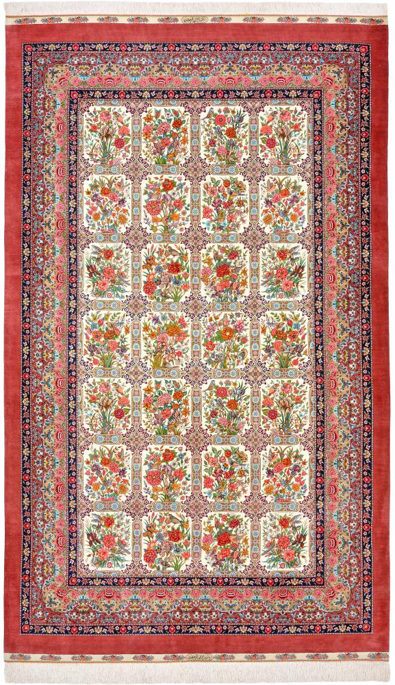 Persian Rug Qum Silk 264x158 264x158, Persian Rug Knotted by hand