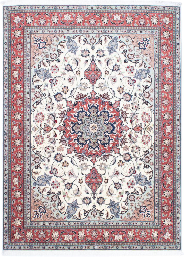 Tapete persa Tabriz 50Raj 6'10"x4'11" 6'10"x4'11", Tapete persa Atado à mão