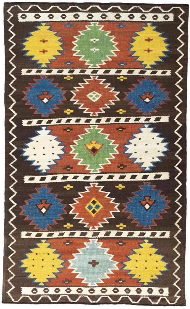 Tapete persa Kilim Fars 6'7"x4'0" 6'7"x4'0", Tapete persa Tecido à mão