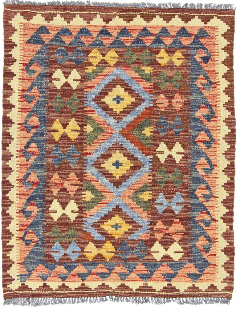 Tapete afegão Kilim Afegão 114x89 114x89, Tapete persa Tecido à mão
