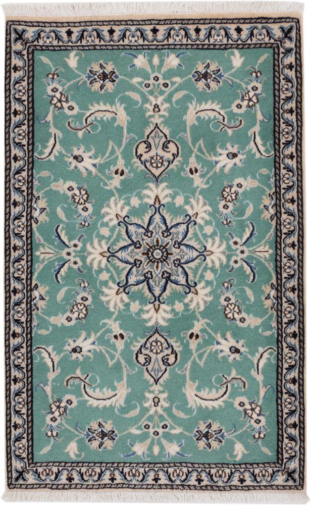 Tapis persan Naïn 137x88 137x88, Tapis persan Noué à la main