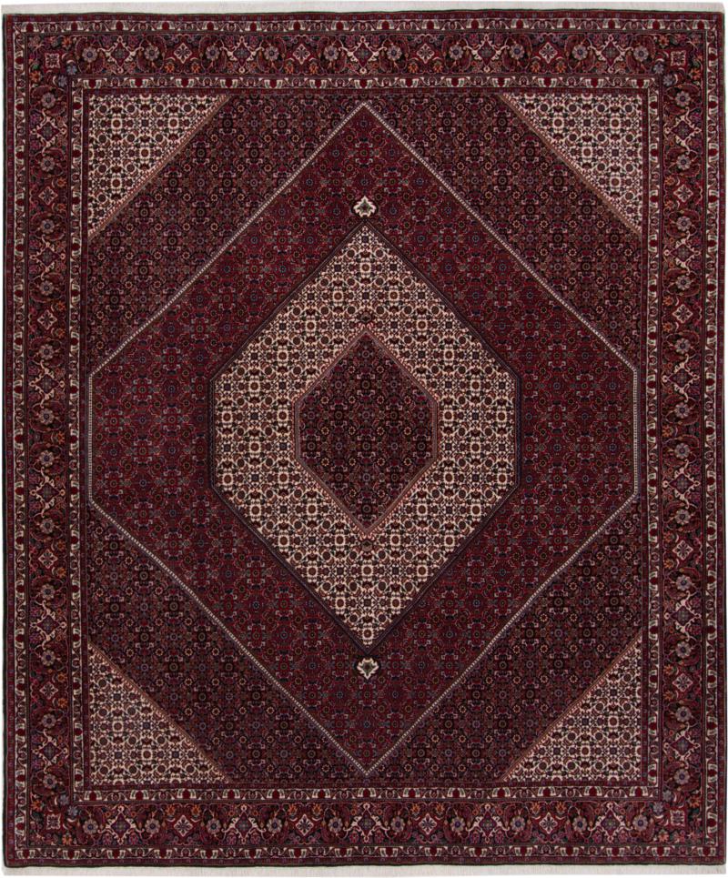 Persian Rug Bidjar 303x256 303x256, Persian Rug Knotted by hand