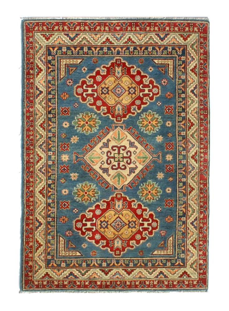 Afghan rug Kazak Ghazni 180x122 180x122, Persian Rug Knotted by hand