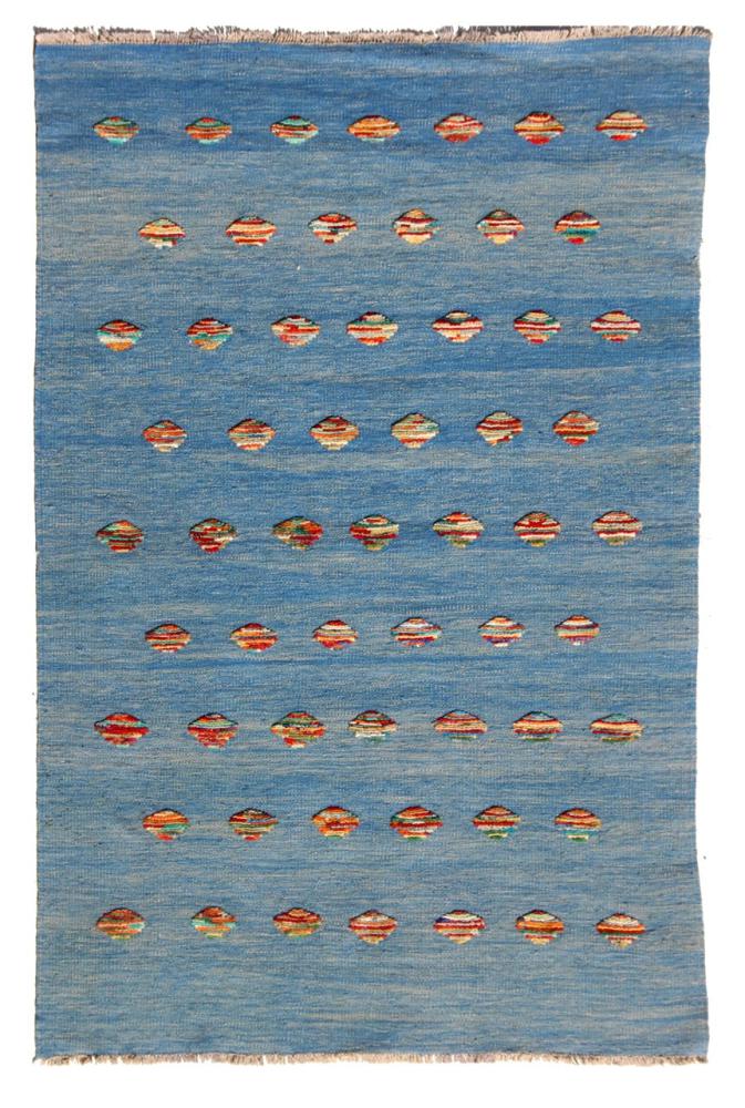 Alfombra afgana Kilim Afghan Nimbaft Edition 181x124 181x124, Alfombra persa Tejido a mano