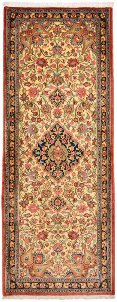 Perserteppich Ghom Kork 203x80 203x80, Perserteppich Handgeknüpft