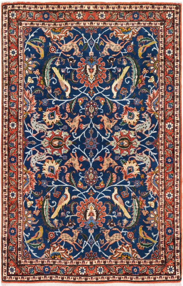 Perserteppich Waramin 161x106 161x106, Perserteppich Handgeknüpft