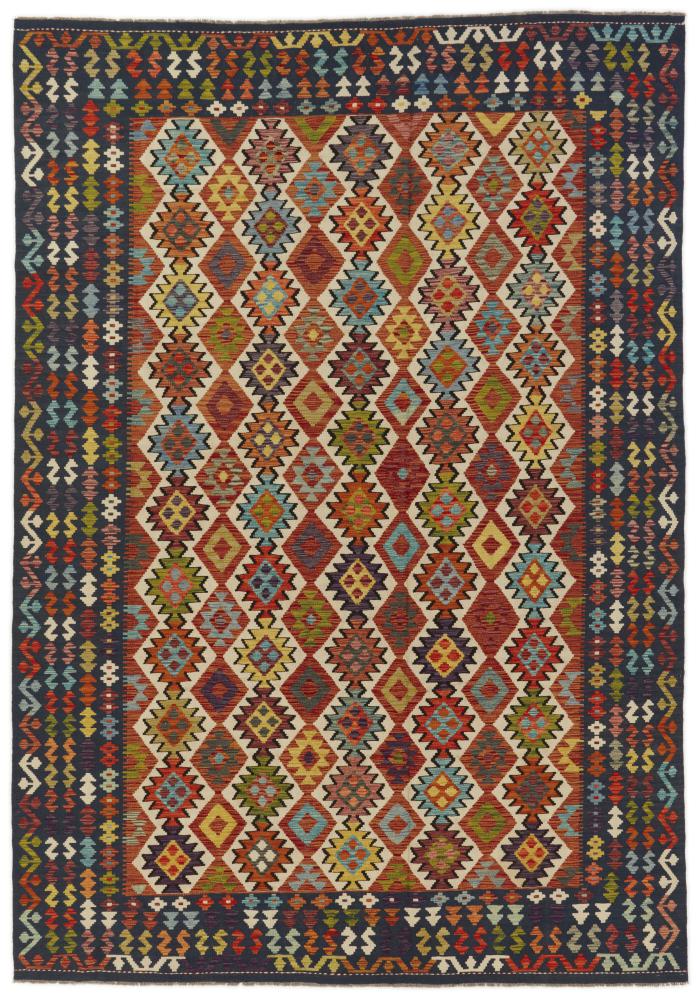 Tapete afegão Kilim Afegão 352x248 352x248, Tapete persa Tecido à mão