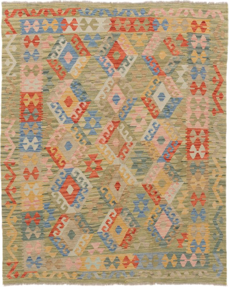 Afgán szőnyeg Kilim Afgán 193x164 193x164, Perzsa szőnyeg szőttesek