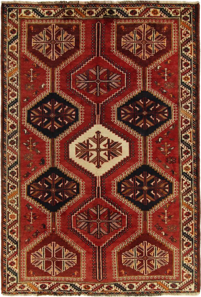 Alfombra persa Ghashghai 234x158 234x158, Alfombra persa Anudado a mano