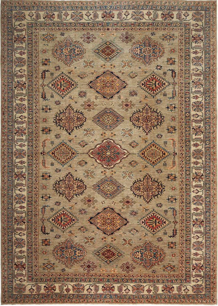 Pakistansk tæppe Super Kazak 347x248 347x248, Persisk tæppe Håndknyttet