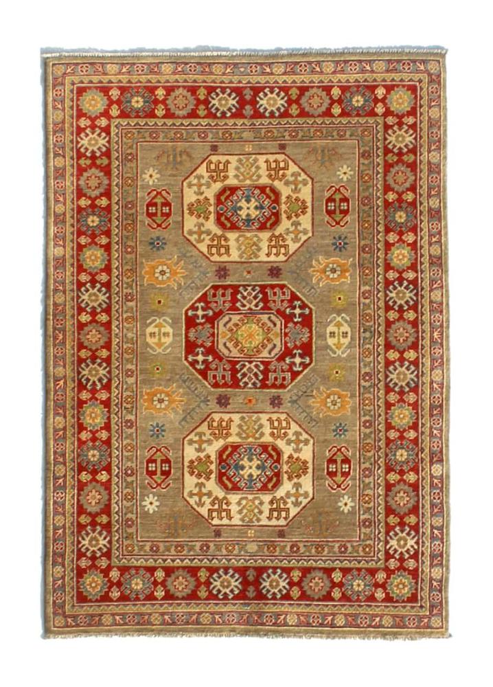 Afghan rug Kazak Ghazni 174x119 174x119, Persian Rug Knotted by hand