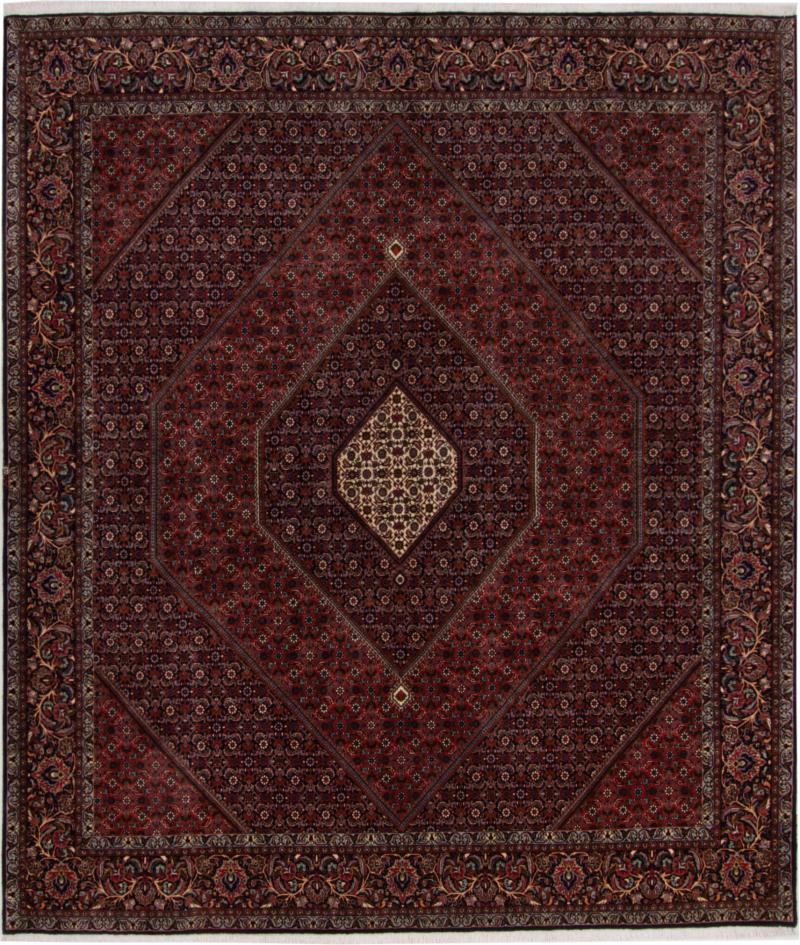 Persian Rug Bidjar 294x254 294x254, Persian Rug Knotted by hand