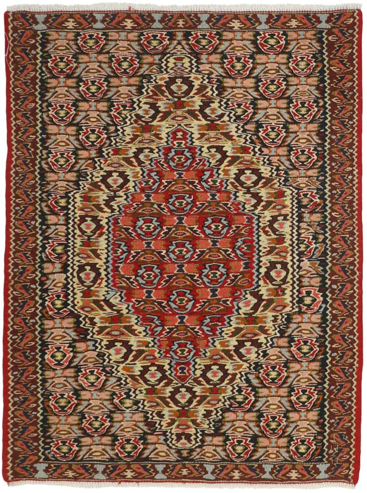 Tapete persa Kilim Senneh 97x71 97x71, Tapete persa Atado à mão