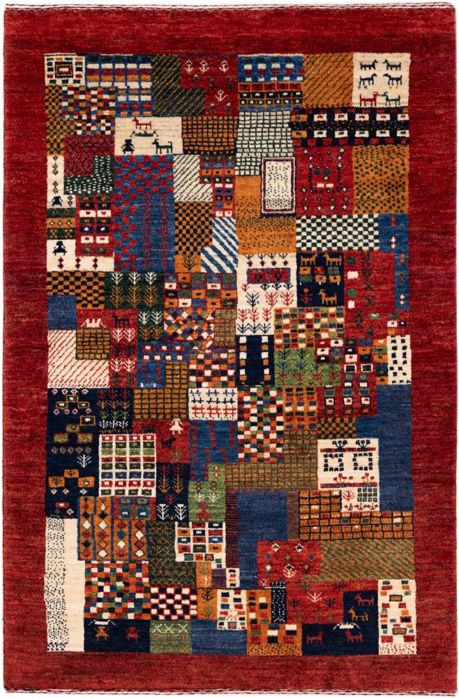 Perzisch tapijt Perzisch Gabbeh Loribaft Nowbaft 147x98 147x98, Perzisch tapijt Handgeknoopte